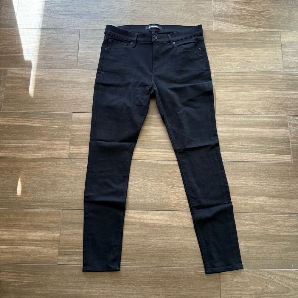 Express Mid Rise Legging Jeans